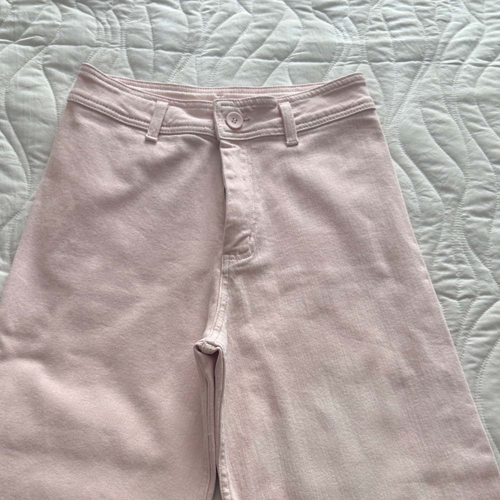 Blush Wide Leg Jeans for Women